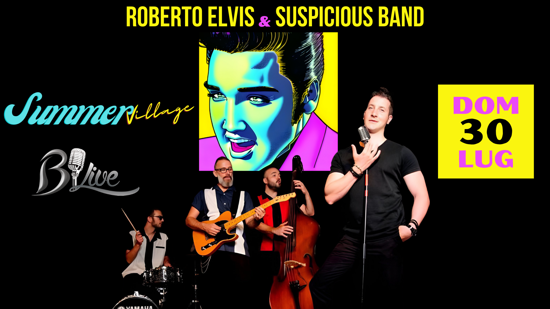 ROBERTO ELVIS & SUSPICIOUS BAND